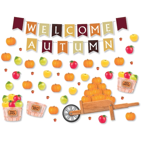 North Star Teacher Resources Welcome Autumn Bulletin Board Set 3500